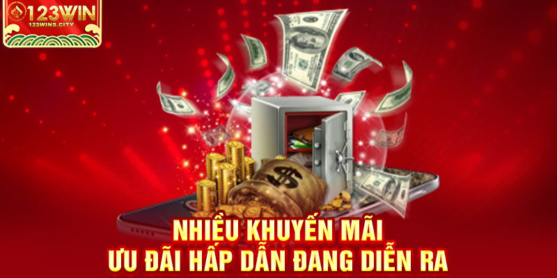 Có nhiều khuyến mãi hấp dẫn tại 123win