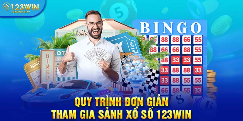 Quy trình chơi xổ số 123win đơn giản